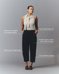 The Utility Barrel Pant | Toasted Coconut | Regular