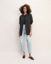 The Utility Barrel Jean | Fog | Regular