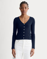 The Cardigan in Ultrasoft Merino | Navy