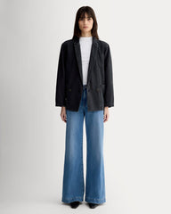 The Denim Chore Blazer | Black