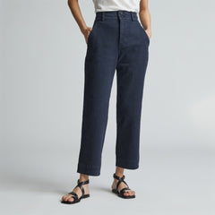 The Organic Straight-Leg Pant | Navy