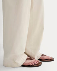 The Leather Flip Flop | Rum