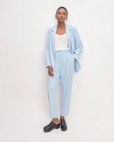The Japanese GoWeave Way-High® Tapered Pant | Chambray Blue