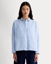 The Boxy Oxford | Light Blue