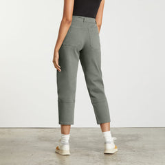 The Utility Barrel Pant | Pewter Green | Regular