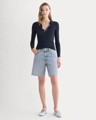 The OG Baggy Jean Short | Light Indigo
