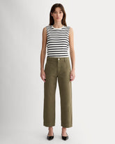 The Utility Straight-Leg Pant | Kalamata | 26.5" Inseam