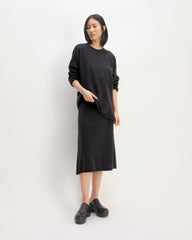 The Cozy-Stretch Crew | Charcoal