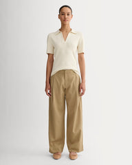The Low-Rise Chino | Ash Brown
