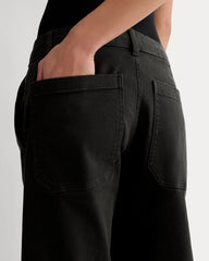 The Utility Straight-Leg Pant | Black | 26.5" Inseam