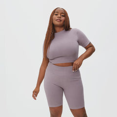 The Seamless Tee | Dusty Lavender