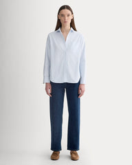 The Must-Have Oxford Shirt | White / Blue