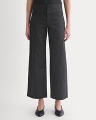 Tailored Drape Seam Pant | Black