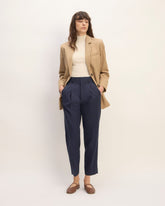 The Draper Tapered Pant in Buttersmooth | Navy