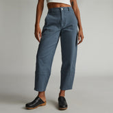 The Utility Barrel Pant | Faded Blue | Regular