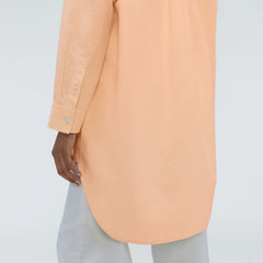The Way Long Oxford Shirt | Apricot