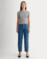 The Utility Barrel Jean | New Blue | Regular