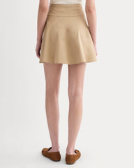 The Circle Mini Skirt | Warm Trench