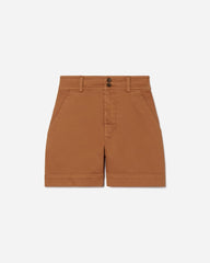 The Way-High® Twill Short | Adobe Brown