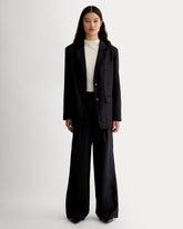 The Linen Way-High® Drape Pant | Black