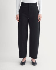 Seamed Balloon Pant | Black