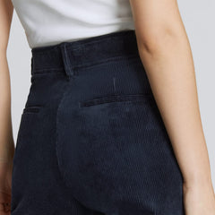 The Corduroy Way-High® Drape Pant | Deep Navy