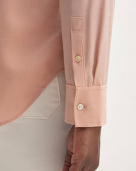 The Must-Have Shirt in Washable Silk | Blush Pink