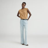 The High-Rise Flare Jean | Fog