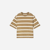 The Premium Weight Relaxed Tee | Iced Coffee / Tan