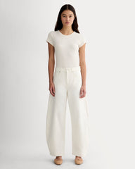 The Way-High® Curve Jean | Calico Ecru | 27" Inseam