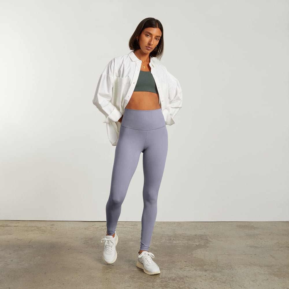 The Perform 24/7 Legging | Lilac Grey | 28" Inseam