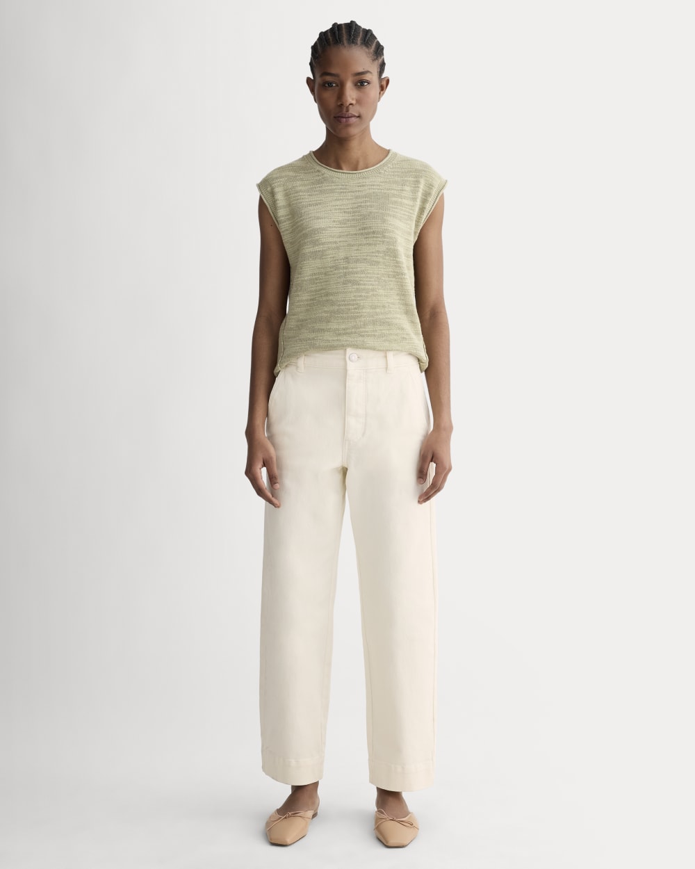 The Utility Straight-Leg Pant | Bone | 28.5" Inseam
