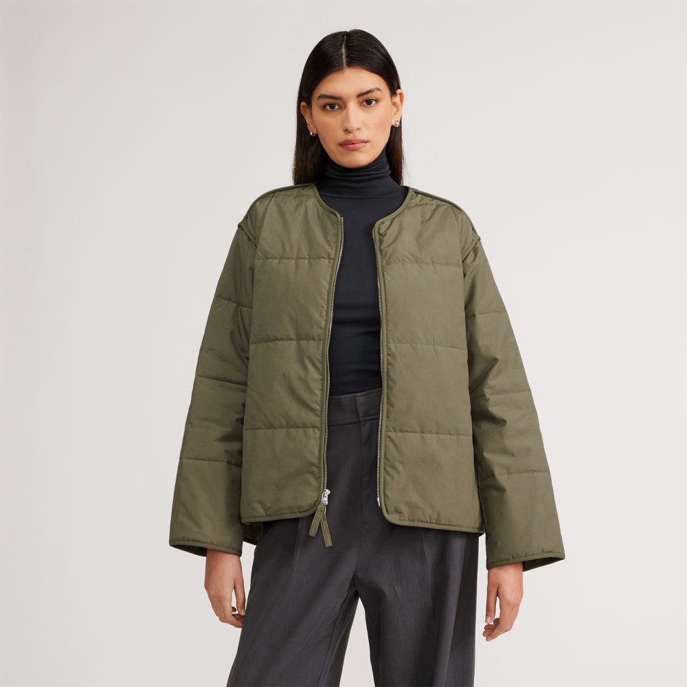 The Quilted Cotton Liner | Kalamata