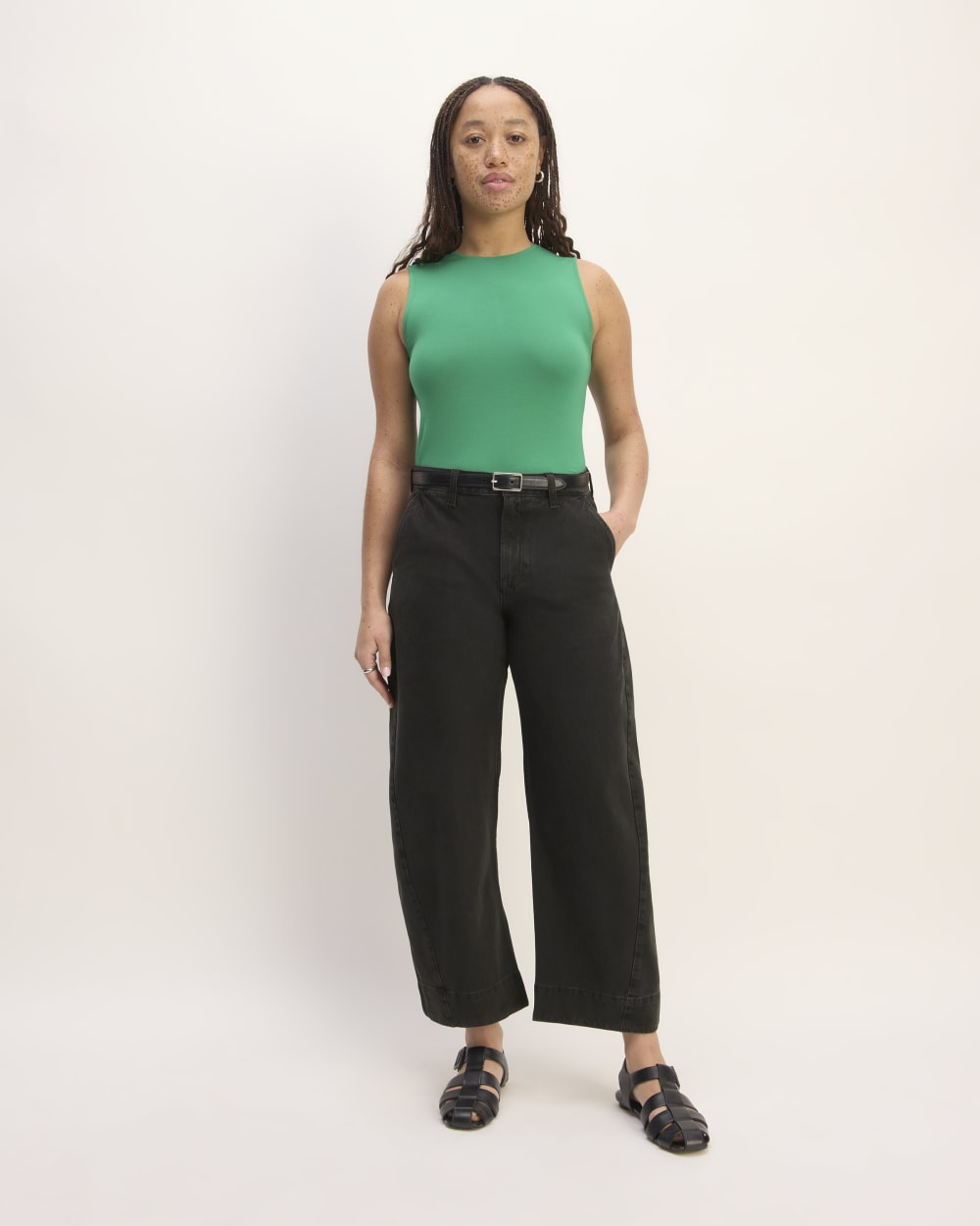 The Summer Barrel Jean | Ash Black