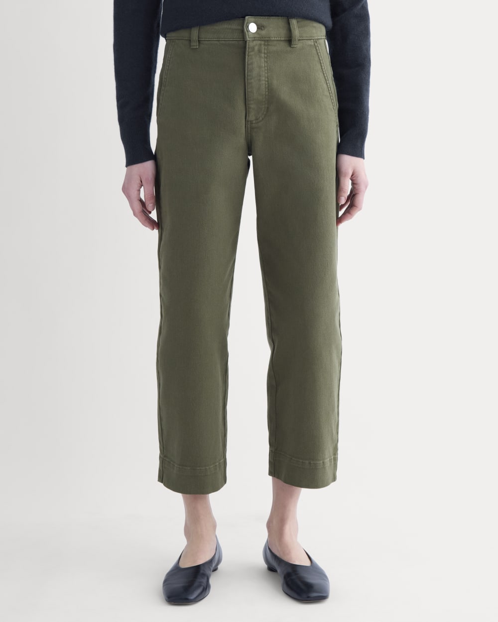 The Utility Straight-Leg Pant | Olive Night | 28.5" Inseam
