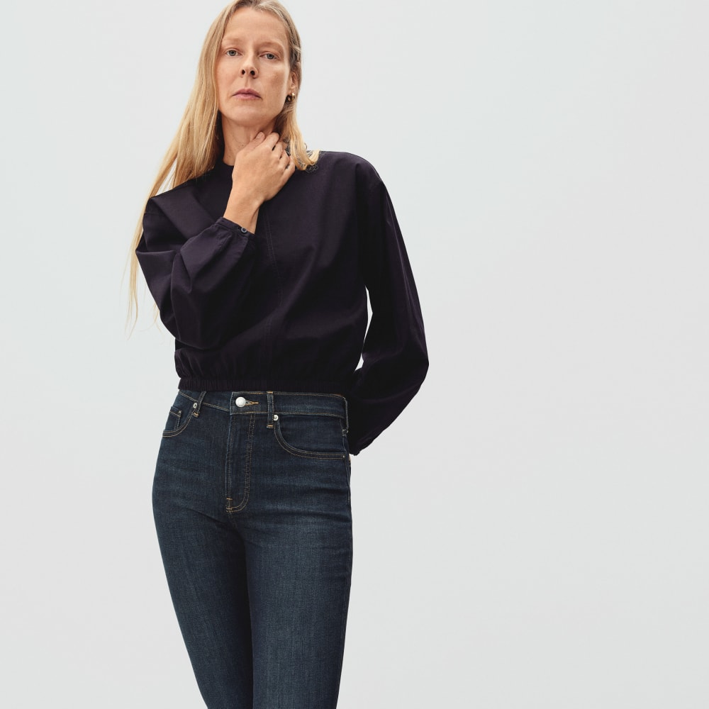 The Authentic Stretch High-Rise Skinny | Deep Indigo | 30.5" Inseam