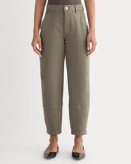 The Utility Barrel Pant | Taupe | Regular