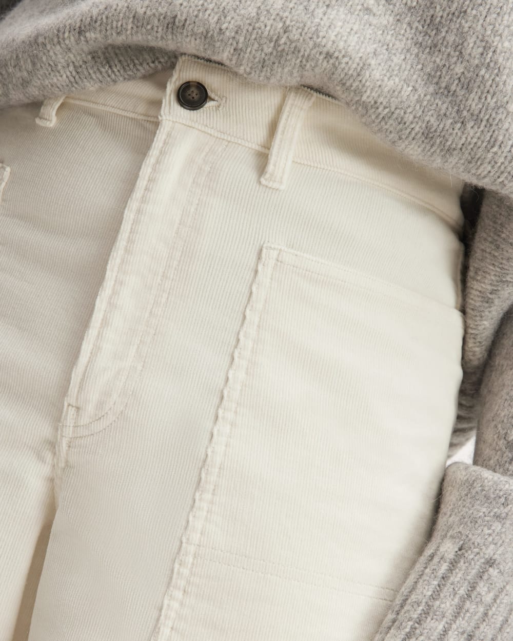 The Corduroy Gardener Pant | Bone