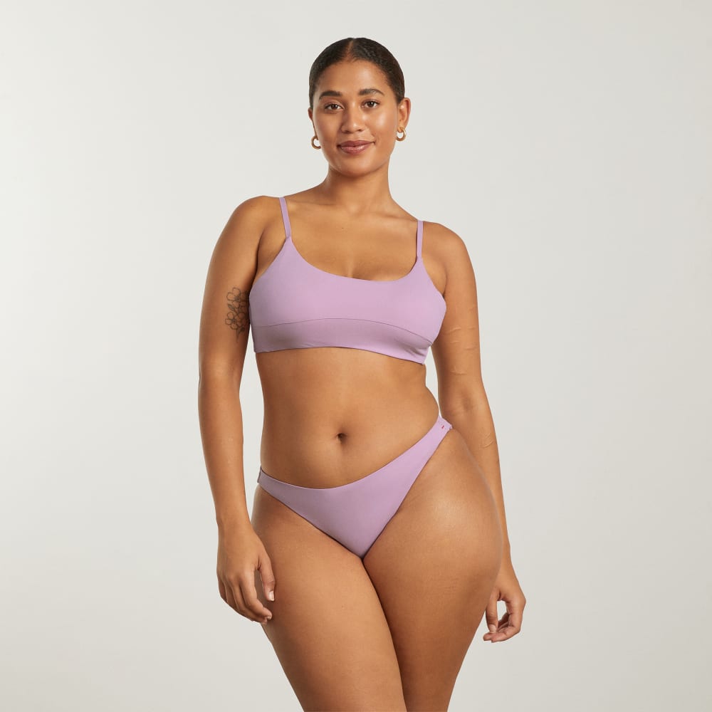 The Thigh-High Bikini Bottom | Lilac