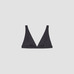 The ReNew Plunge Triangle Top | Black