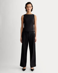 The Form Boatneck Tank | Black