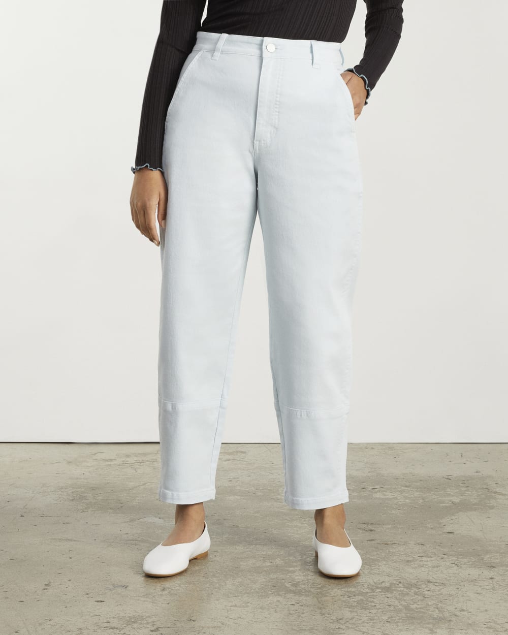 The Utility Barrel Pant | Sky Blue | Regular