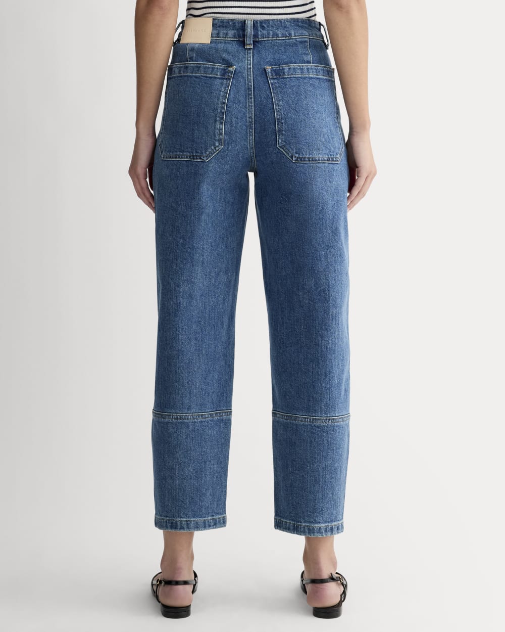 The Utility Barrel Jean | New Blue | Regular