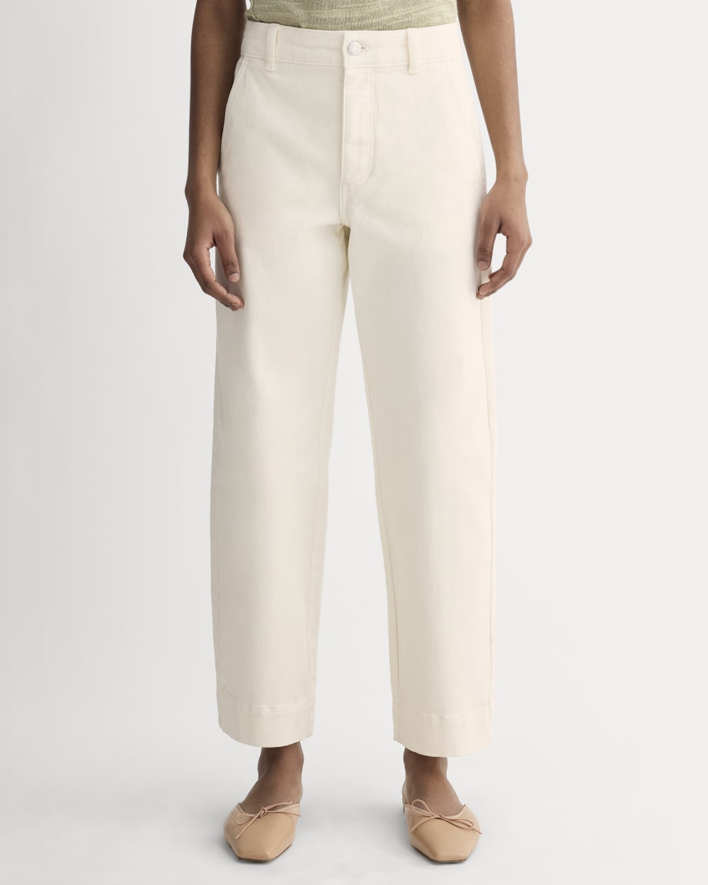 The Utility Straight-Leg Pant | Bone | 28.5" Inseam