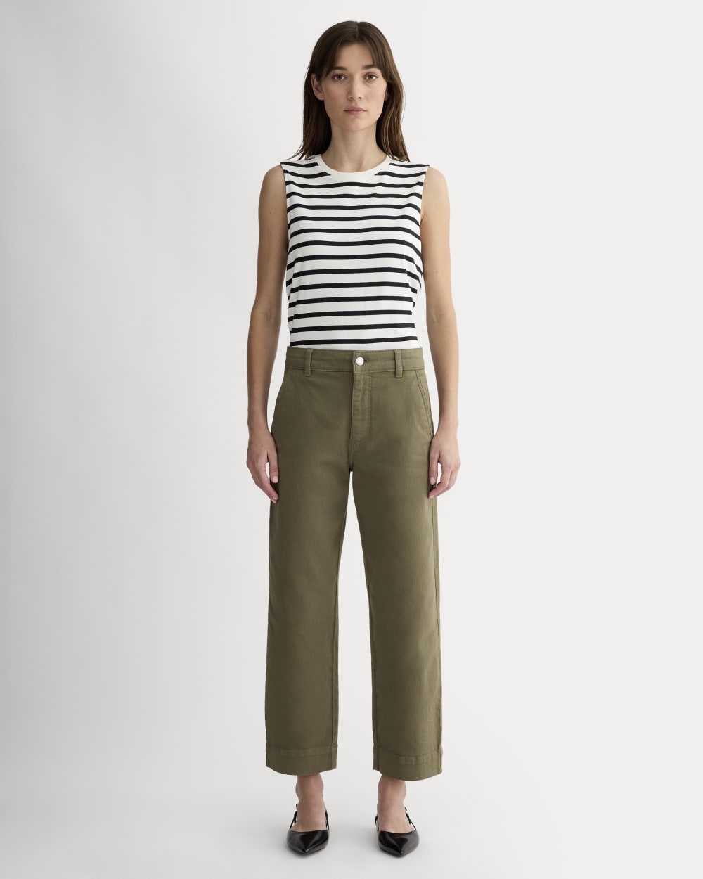 The Utility Straight-Leg Pant | Kalamata | 26.5" Inseam