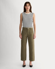 The Utility Straight-Leg Pant | Kalamata | 26.5" Inseam