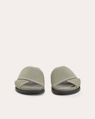 The ReKnit Form Crossover Sandal | Seagrass