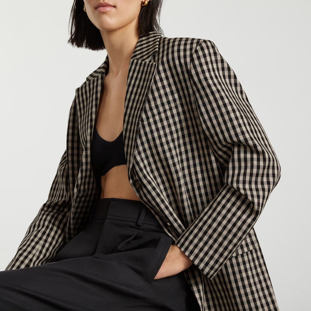 The '80s Blazer | Khaki / Black