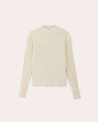 The Cozy Rib Funnel-Neck | Bone