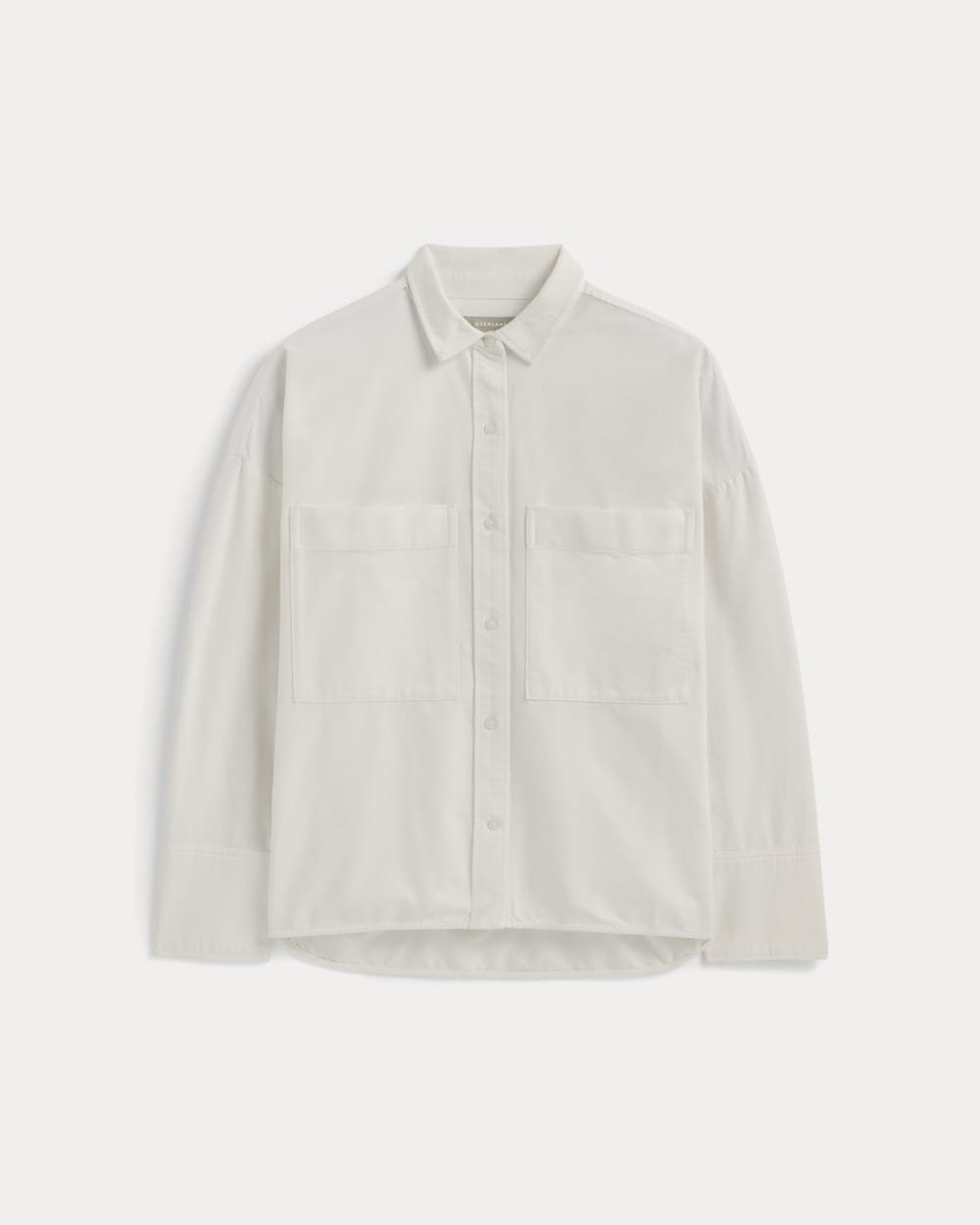 The Boxy Oxford | White